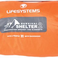 Lifesystems Emergency 2 Person Survival Shelter - Orange